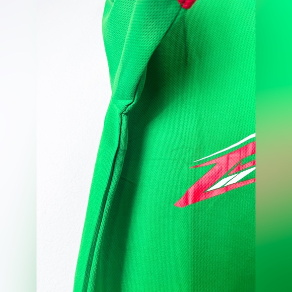 Icon Sports Youth Size 8-10 18-20 Mexico Short Sleeve Jersey Green W/ Red. New - Picture 7 of 12